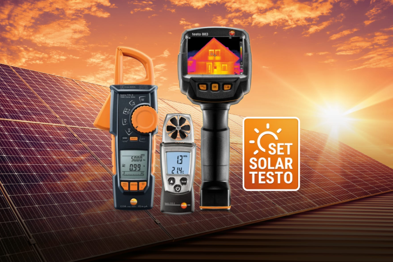 Set Solar Testo